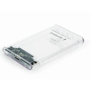 Gembird Carcasa 2.5" USB3.2 Transpare.Bolsa Trans.