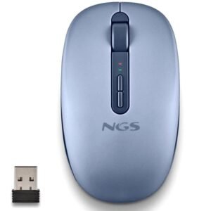 NGS Ratón Inalámbrico 2.4GHZ Dual BT FOGDUAL BLUE
