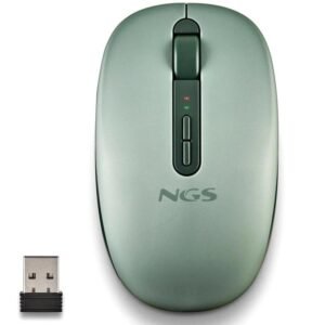 NGS Ratón Inalámbrico 2.4GHZ Dual BT FOGDUAL GREEN