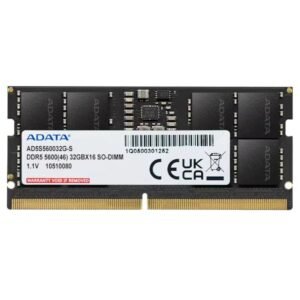 ADATA RAM AD5S560032G-S 32GB 5600Mhz DDR5 SODIMM
