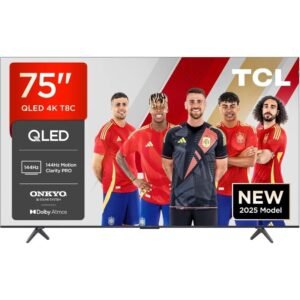 TCL 75T69C TV 75" Qled 4K Google TV Onkyo