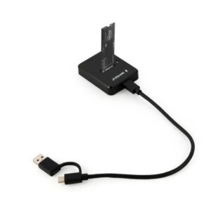 Gembird Estación SSD USB Type-C M.2 SATA y NVME