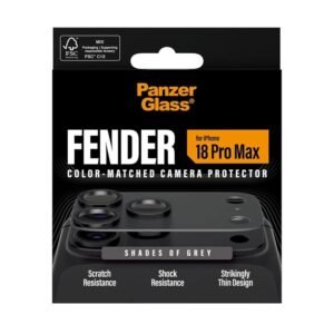PanzerGlass Cam Prot. iPhone 18Pro Max Fender Grey