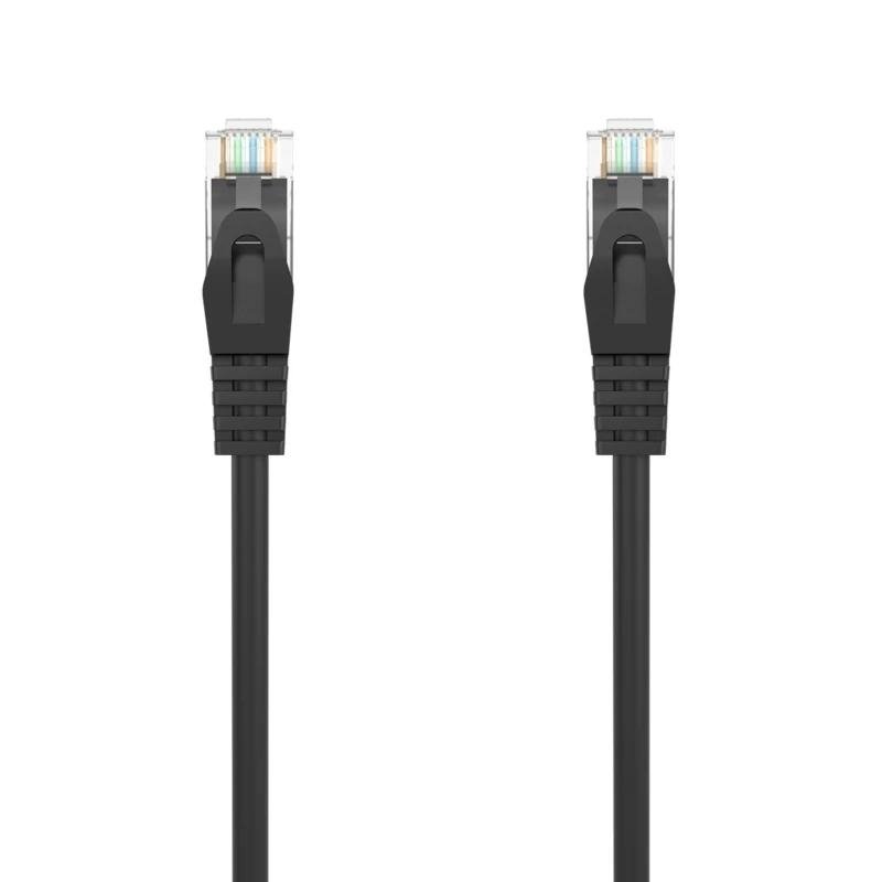 Aisens Latiguillo RJ45 LSZH CAT.6A UTP negro 3.0m