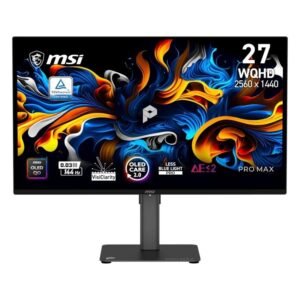 MSI MAX271QPX14G Monitor 26.5" QD-OLED QHD 360hz