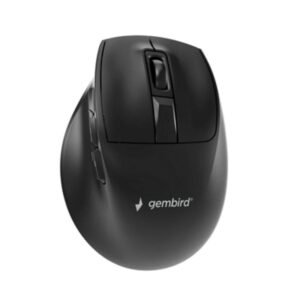 Gembird Ratón ergonómico inalámbrico de 9 botones