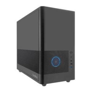 Coolbox Caja Matx USB-C 3.2 G1 F.Metal S/Fte Negra